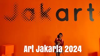 Art Jakarta 2024  JI Expo Kemayoran  Ainamanya 379 [upl. by Nnagrom751]