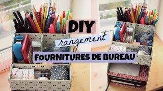 DIY ORGANISATION  Rangement bureau [upl. by Jarus847]