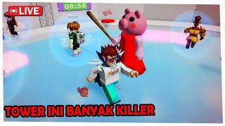 NAMATIN TOWER TAPI DIKEJAR KILLER  ROBLOX INDONESIA  Tower of Insanity Menara Kegilaan [upl. by Aneerak]