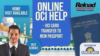 OCI card transfer to new passport [upl. by Mellitz]