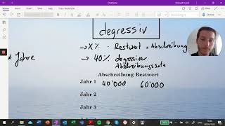 Abschreibung II Lineare und degressive Abschreibung [upl. by Nairod]