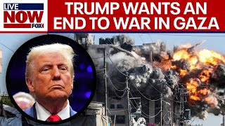 Trump wants hostage deal war in Gaza over before he takes office  LiveNOW from FOX [upl. by Birdie]