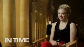 In Time Amanda Seyfried Exclusive Interview  ScreenSlam [upl. by Llorre391]