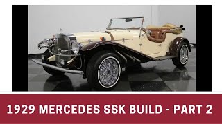 1929 Mercedes SSK Kit Car Build that was delivered in 1986 not built until now  Part 2 Assessment [upl. by Roman322]