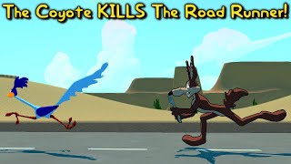 The Coyote Kills The Road Runner HorrorComedy Game  Full Gameplay amp Ending [upl. by Assanav870]