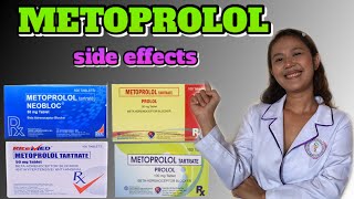 METOPROLOL 50 mg tablets SIDE EFFECTS TAGALOG  METOPROLOL for High Blood Pressure  Simply Shevy [upl. by Bassett]