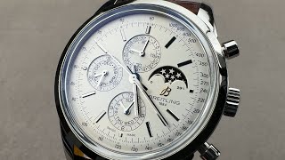 Breitling Transocean Chronograph A1931012G750 Breitling Watch Review [upl. by Lenes]