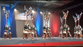 Cheer Extreme Senior Elite HITS their Vegas routine [upl. by Wan]