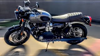 2024 Triumph Bonneville T120 Classic Motorcycles [upl. by Sirhc539]