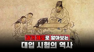 우리는 왜 학벌을 따질까 과거 제도로 알아보는 대입 시험의 역사  방점의 경제사 [upl. by Yllak]