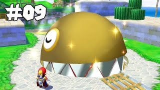 Super Mario Sunshine SM3DAS 100  Part 09 Red Hot Chain Chomps Pianta Village 12 [upl. by Kolva]