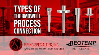 Industrial Thermowell Process Connection Types [upl. by Ettevol]