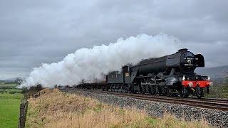 60103 Winter Cumbrian Mountain Express 060216 [upl. by Ecidnac]