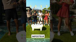 QUI EST LIMPOSTEUR  👿 Océane Matdeuh Archie nobevent shorts imposteur challenge [upl. by Bobinette122]