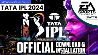 TATA IPL 2024 Patch for EA Cricket 07  Official Installation Guide  IPL 2K24 Patch [upl. by Aisela]