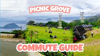 Picnic Grove Tagaytay  Tagaytay Commute Guide 2023 [upl. by Akeemahs347]