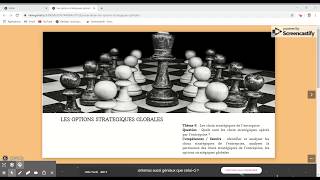 CEJM  Thème 6  Les options stratégiques globales [upl. by Nevin]