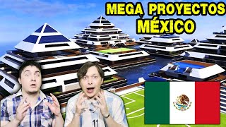 ➤ 10 MEGA PROYECTOS EN MÉXICO 2024  REACCIÓN DE EXTRANJEROS 😲 [upl. by Kreegar]