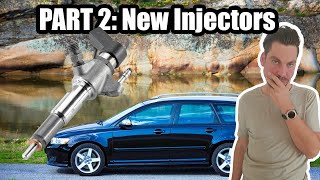 Project Volvo V50  Injector Replacement amp Awakening the 16 Diesel  PART 2 [upl. by Morris]