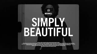 Maxwell  Simply Beautiful Al Green Cover Official Visualizer [upl. by Acisey]