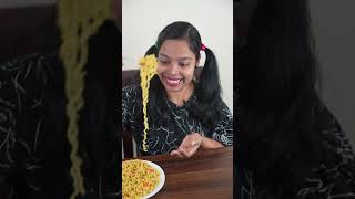 Sister VS Me  Fight for Maggi 🌶️ Behno ki NokJhok minkutinku shorts comedy funny maggi [upl. by Hsiwhem]