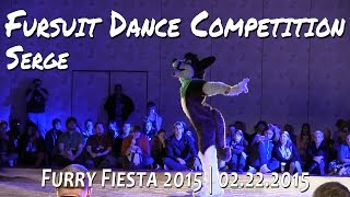 TFF 2015 Fursuit Dance Competition Serge [upl. by Eilatam]