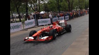 Kimi Raikkonen in Budapest  Nagy Futam 2015 [upl. by Ahsitak]