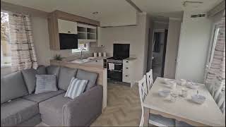 Swift Ardennes 28ft x 12ft  2 Bedrooms on Lynwood caravan park in Chapel st Leonards [upl. by Nylehtak]