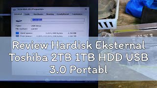 Review Hardisk Eksternal Toshiba 2TB 1TB HDD USB 30 Portable External Hard Drive Hard disk [upl. by Ttelrahc]