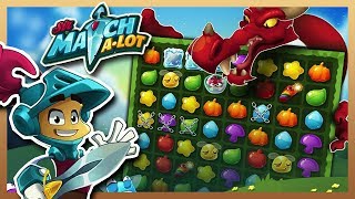 Sir MatchaLot FREE MATCH 3 Best SUPER FUN GAME [upl. by Navoj]