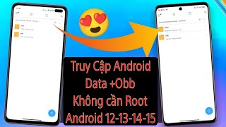 NOROOT  Hướng Dẫn Truy Cập Android Data Obb Mà Không Cần ROOT Máy [upl. by Appilihp]