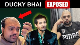 Ducky Bhai EXPOSED Again  Truth About his VLOGS [upl. by Leizo]