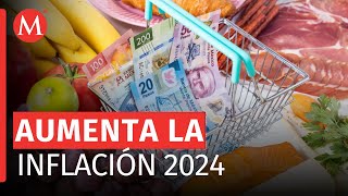 Inflación cierra diciembre de 2023 en 466 según el Inegi [upl. by Tabib430]