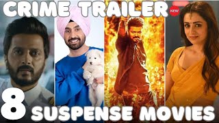 Top 8 Best South Indian Suspense Thriller Movies in Hindi Dubbed  Indian Movies in 2024 [upl. by Glenda]