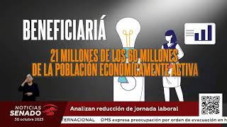 Analizan reducción de jornada laboral [upl. by Estella]