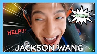 When Jackson Wang gets scared [upl. by Dlarrej]