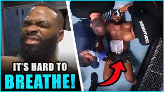 Tyron Woodley reacts to his TKO loss to Colby Covington Dana White breaks down the main event [upl. by Mallina]