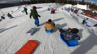 Zakopane 🙊 Górka Saneczkowa ⛷️ Snowlandia 😋 [upl. by Padraig]