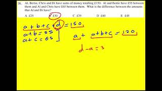 IMC 2006 q16 UKMT Intermediate Maths Challenge [upl. by Melas341]