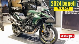 2024 Benelli TRK 502 Unleash Your Wanderlust Detailed WalkaroundReviewSpecs and price [upl. by Keung]