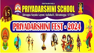 PRIYADARSHINI FEST2024 PRIYADARSHINI SCHOOL [upl. by Hotchkiss]