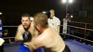 KBO Boxing  James Barker v Tom OShea  Swallows Leisure Centre [upl. by Neyud33]