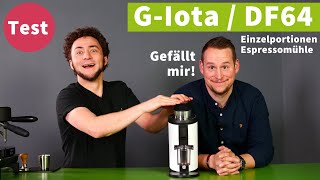 DF64 oder GIota Espressomühle im Test  Ziemlich überzeugend [upl. by Ahcurb]