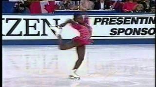 Surya Bonaly FRA  1996 World Figure Skating Championships Ladies Short Program [upl. by Atil466]