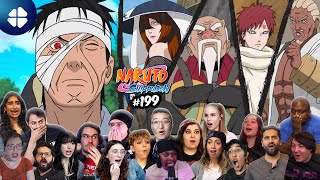 Danzos Sharingan Reveal  Enter the Five Kage Shippuden 199 Reaction Mashup 🇯🇵 [upl. by Ahsenav]