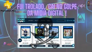 GOLPE DO PS4 JOGOS MÍDIA DIGITAL  ATENÇÃO [upl. by Zabrine]