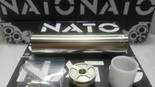 Nato Mechanical Mod By Asylum Mods amp Vaperzcloud  Vape Meet [upl. by Faubion]