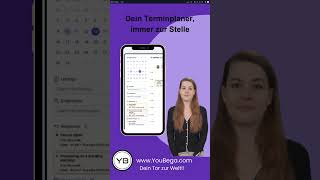 YouBega ECommerce Marketplace Kalender YouBega Kalender Organisation Zeitmanagement Termine [upl. by Orlov]