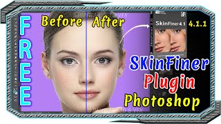 SkinFiner V41 Photoshop Plugin Download amp Install Full Overview  Retouching  English Subtitle [upl. by Laynad]