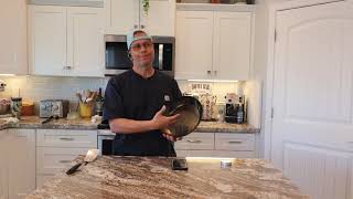 Matfer Carbon Steel Non stick pan  Real Review by an average guy [upl. by Pachton]